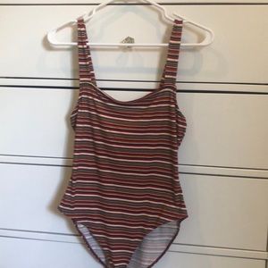Urban Outfitters Striped Bodysuit